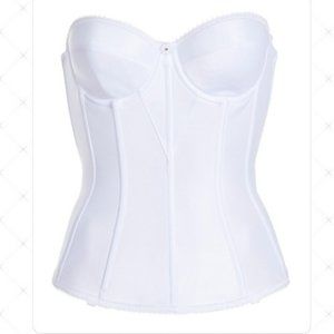 Dominique Juliette 8950 Satin Corset Longline Bridal Bra 42D